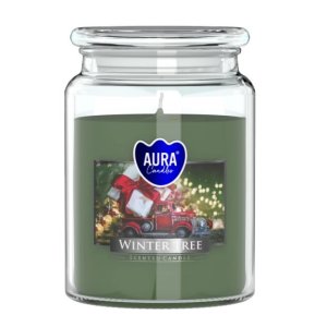 Aura Bispol Winter Tree vonná sviečka 500g