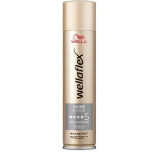 Wellaflex Shiny Hold 5 lak na vlasy 250ml 