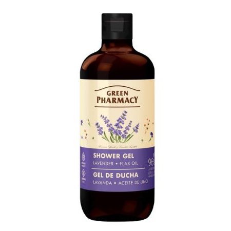 Green Pharmacy Levanduľa a ľanový olej dámsky sprchový gél 500ml