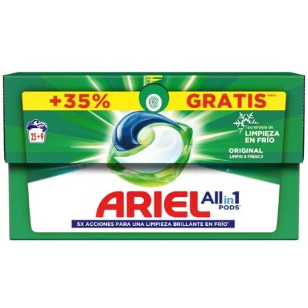 Ariel Original - gélové kapsule na pranie 34ks