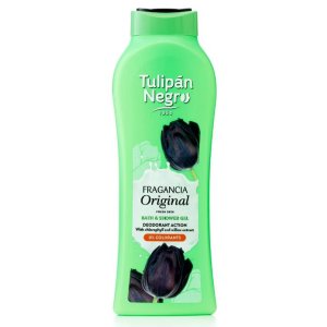 Tulipán Negro Fragancia Original sprchový gél+pena do kúpeľa 650ml