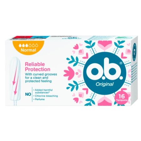O.B. Original Normal tampóny 16ks