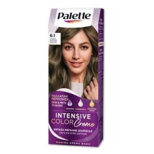 Palette Intensive Color Creme farba na vlasy 50ml 6-1 Dark Blonde Cendre
