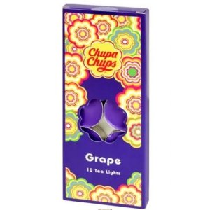 Chupa Chups Grape /hrozno/ vonné čajové sviečky 10ks
