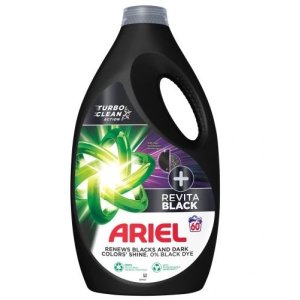 Ariel Revita Black prací gél 3L na 60 pracích dávok
