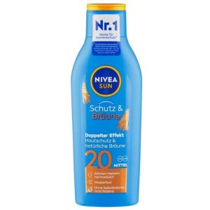 Nivea Sun mlieko na opaľovanie Bronze 200ml OF20
