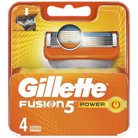 Gillette Fusion5 Power náhradné hlavice 4ks