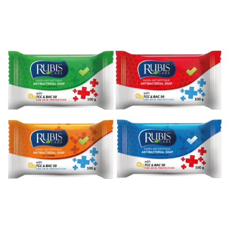 Rubis Antibakteriálne mydlo 100g (mix druhov)