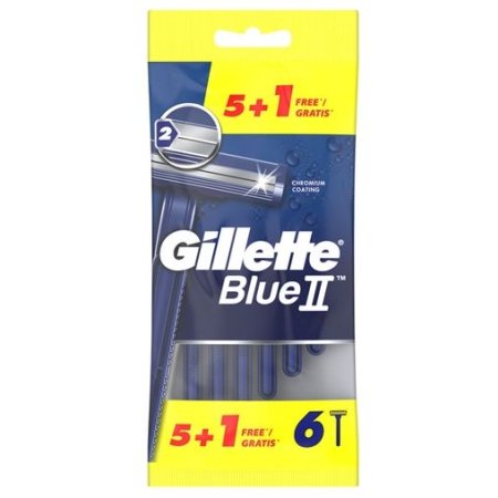Gillette Blue 2 (Blue2) pánsky strojček na holenie 5+1ks