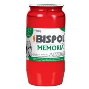 Bispol Memoria kahanec červený olejový 105g