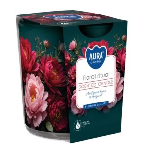 Aura Bispol Floral Ritual vonná sviečka 100g