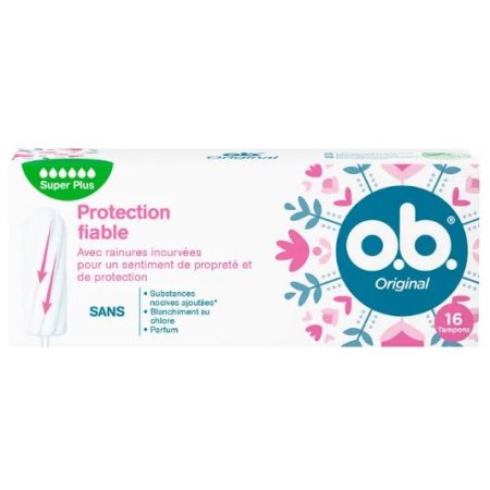 O.B. Original Super Plus tampóny 16ks