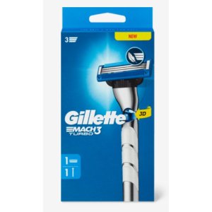 Gillette Mach3 Turbo pánsky holiaci strojček + 1 náhradná hlavica