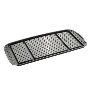 Odkvapkávač na topánky – čierny plast 79 × 39 cm