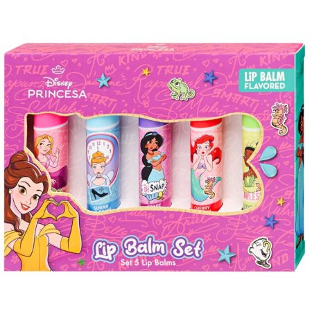 Disney Princess set balzamov na pery 5x4g