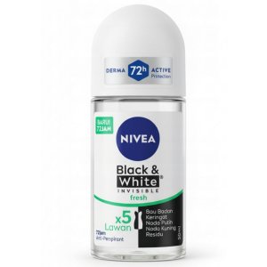 Nivea Black & White Fresh dámsky roll-on 50ml 
