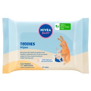 Nivea Baby Todies detské vlhčené utierky 57ks