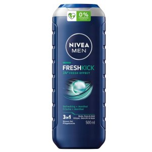 Nivea FreshKick pánsky sprchový gél 500ml