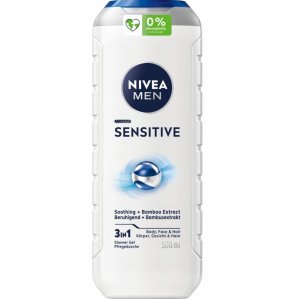Nivea Men Sensitive sprchový gél 500ml 