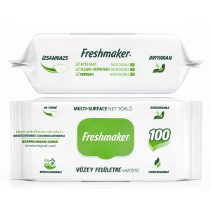 Freshmaker MAXI formát /980gr./vlhčené obrúsky na povrchy (keramika,sklo,drevo...)100ks