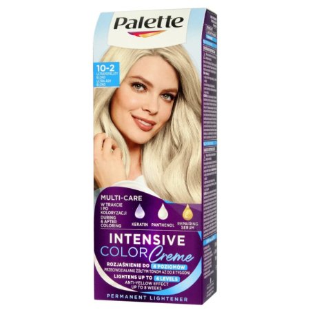 Palette Intensive Color Creme farba na vlasy 50ml 10-2 (A10) Popolavo plavá