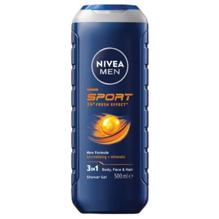 Nivea Sport pánsky sprchový gél 500ml 