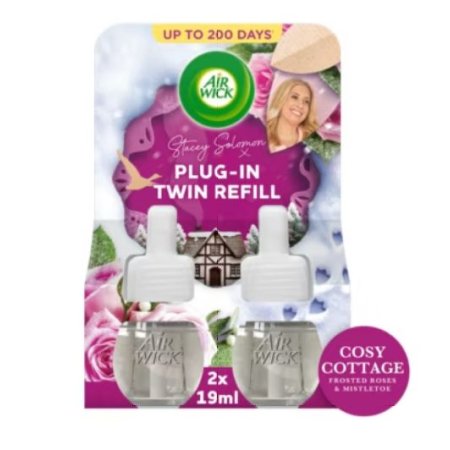 Air Wick Frosted Roses&Mistletoe náplň do elektrického prístroja 2x19ml 