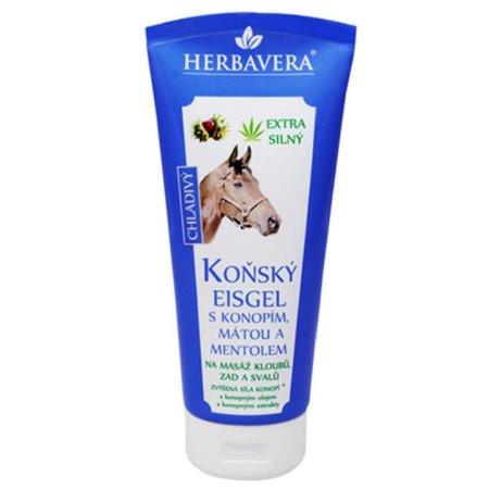 Herbavera Konský chladivý/Eisgel/ na svaly a kĺby – úľava od bolesti a opuchov 200 ml