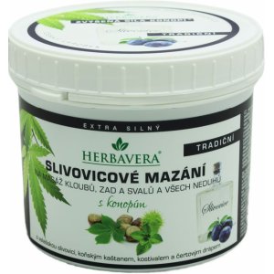 Herbavera slivovicové mazanie 500ml