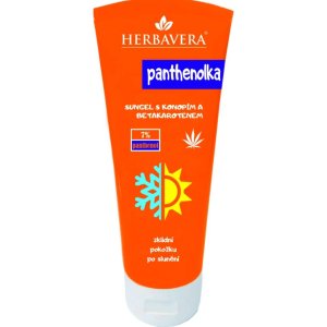Herbavera Panthenolka s konopím a betakaroténom 200 ml – upokojujúca starostlivosť po opaľovaní