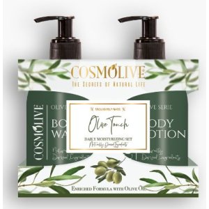 Cosmolive Olive set - sprchový gél 300ml a telové mlieko 300ml