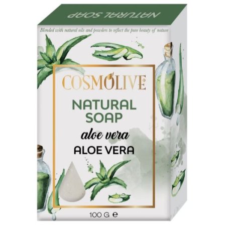 Cosmolive prírodné hydratačné mydlo s aloe vera 100g
