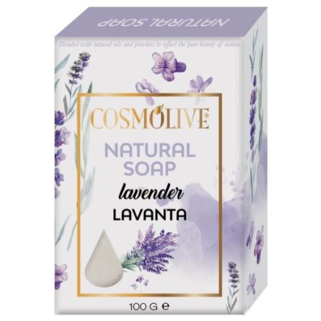 Cosmolive prírodné relaxačné mydlo s levanduľou 100g