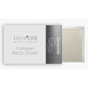 Regeneračné kolagénové mydlo na tvár s hubou Reishi – Cosmolive 125g