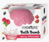 Cosmolive bomba do kúpeľa Berry Milkshake 70g