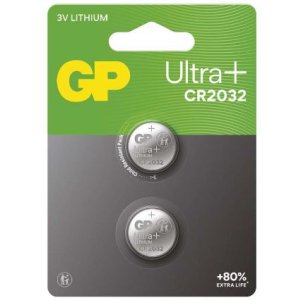 Lítiová gombíková batéria GP CR2032 2ks