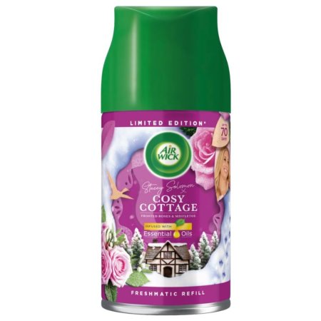 Air Wick Cosy Cottage Frosted Roses náplň do osviežovača vzduchu 250ml