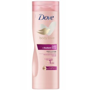 Dove Body Love Care+Radiant Glow dámske telové mlieko 400ml