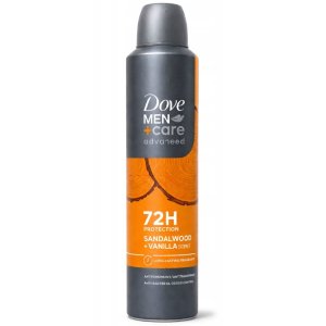Dove Advanced Care Sandalwood+Vanilla pánsky deospray 250ml