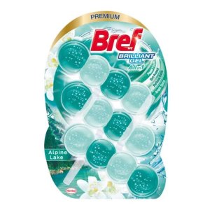 Bref Brilliant Gel Alpine Lake WC záveska 3x42g