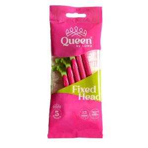 QUEEN Aloe Vera 2-britvový dámsky holiaci strojček 5ks