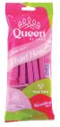 QUEEN (Zorrik) 2-britvový dámsky holiaci strojček 10ks
