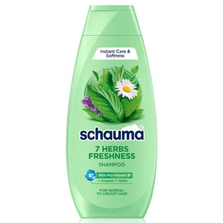 Schauma 7 Herbs Freshness šampón 400ml 