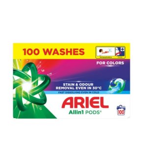 Ariel BOX Color gélové tablety na pranie 100ks (2x50ks sáčok)