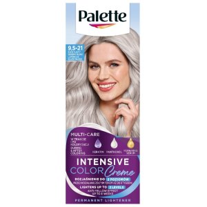 Palette Intensive Color Creme farba na vlasy 50ml 9,5-21 Žiarivo striebristo plavý