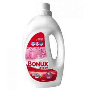 Bonux Color Rose prací gél 0,9L na 18 praní