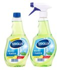 Sidolux DUO Lemon čistič okien 500ml MR + náhradná náplň 500ml