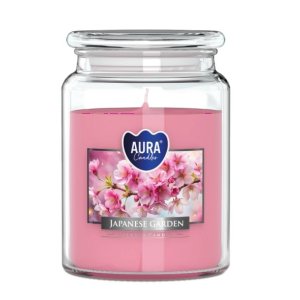 Aura Bispol Japanese Garden vonná sviečka 500g