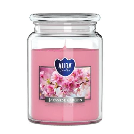 Aura Bispol Japanese Garden vonná sviečka 500g
