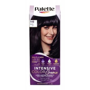 Palette Intensive Color Creme farba na vlasy 50ml 1-0 (N1) Čierna
